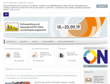 Tablet Screenshot of hivoltec.com